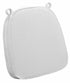 Chivari White 2" Thick Chair Cushion - World's Best Cushions CUSHBST2-W-AX