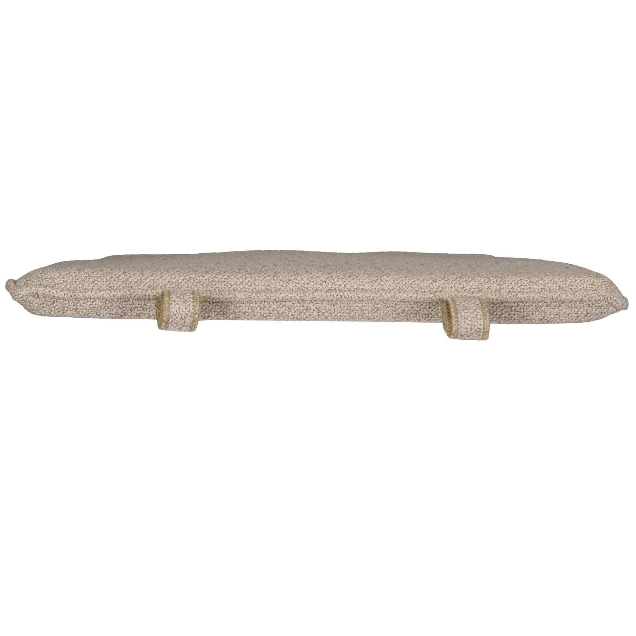 Chivari Beige 1" Thick Chiavari Chair Back Cushion CUSHCBK-BGE-A
