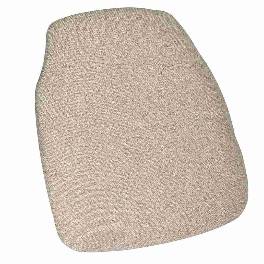 Chivari Beige Chiavari Chair Comfort Upgrade Kit with SlipNot™ Technology CUSHCBK-PNB-BGE-A