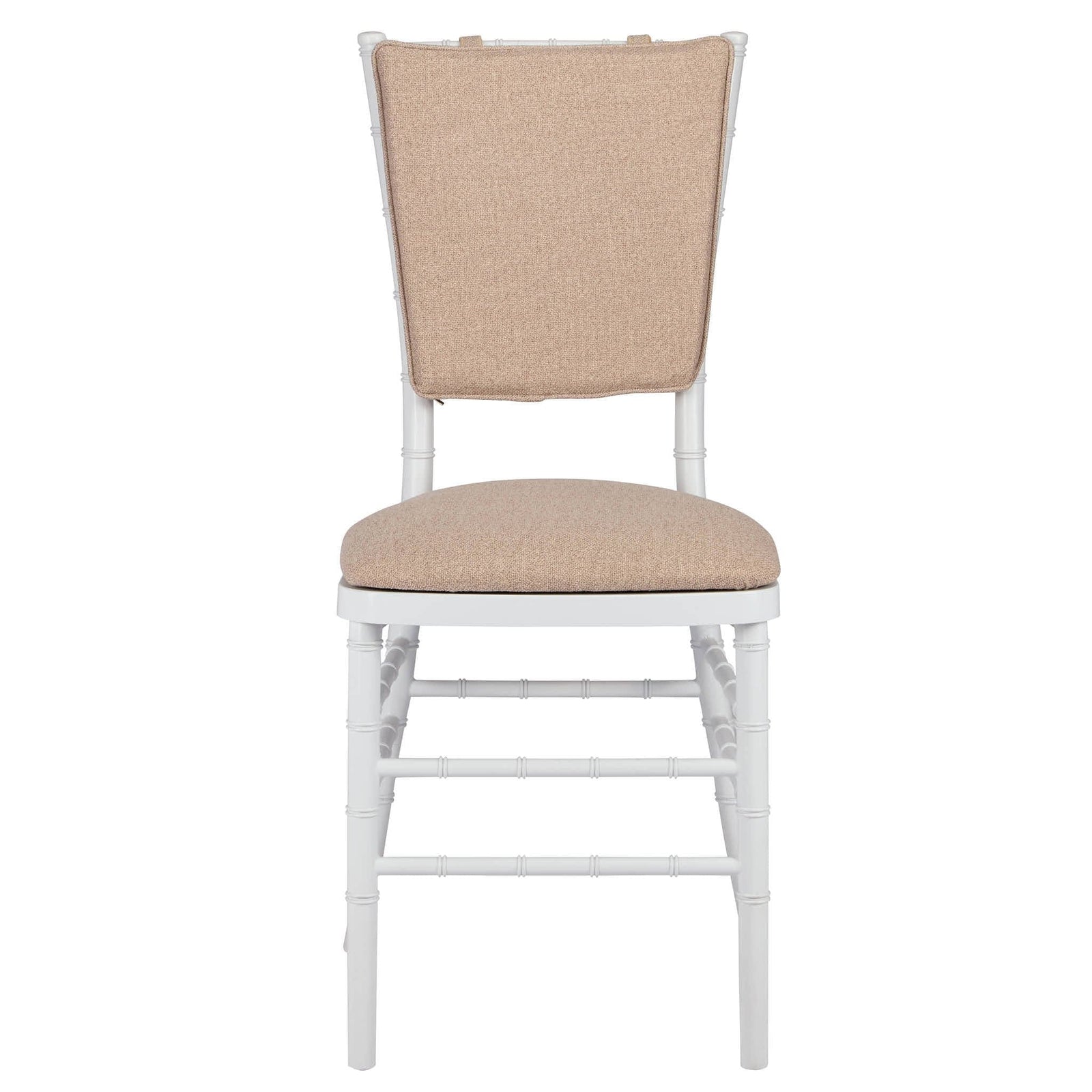 Chivari Beige Chiavari Chair Comfort Upgrade Kit with SlipNot™ Technology CUSHCBK-PNB-BGE-A