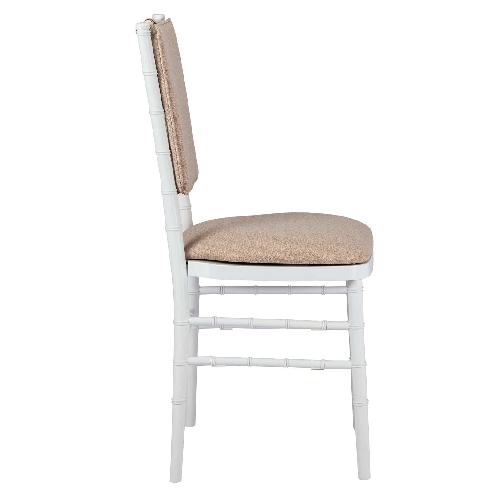 Chivari Beige Chiavari Chair Comfort Upgrade Kit with SlipNot™ Technology CUSHCBK-PNB-BGE-A