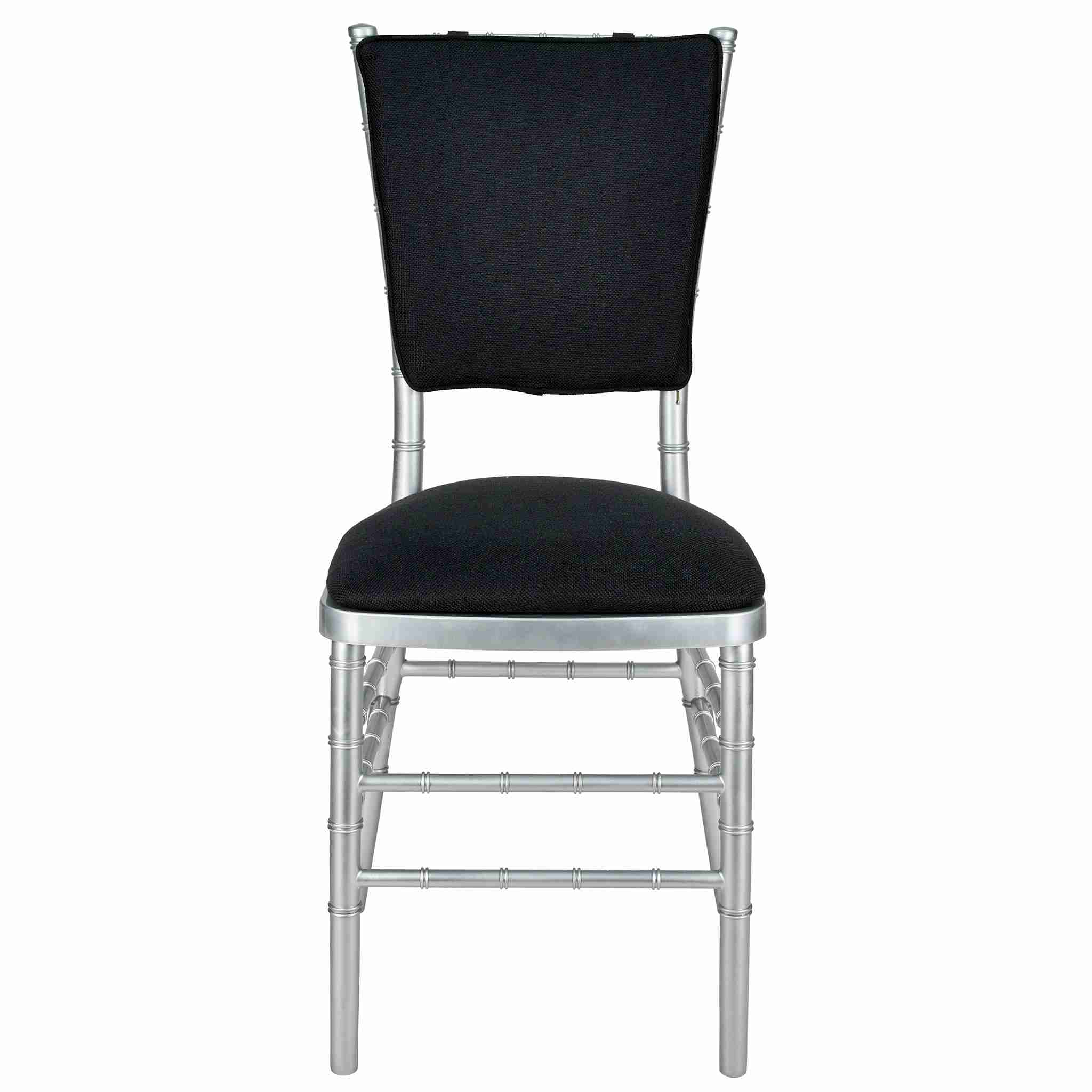 Chivari Black Chiavari Chair Comfort Upgrade Kit with SlipNot™ Technology CUSHCBK-PNB-BLK-A