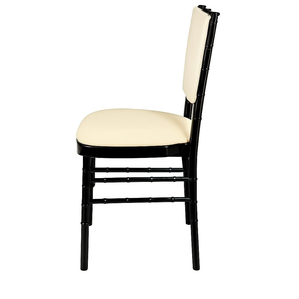 Chivari Ivory Chiavari Chair Comfort Upgrade Kit with SlipNot™ Technology CUSHCBK-PNB-IVY-A