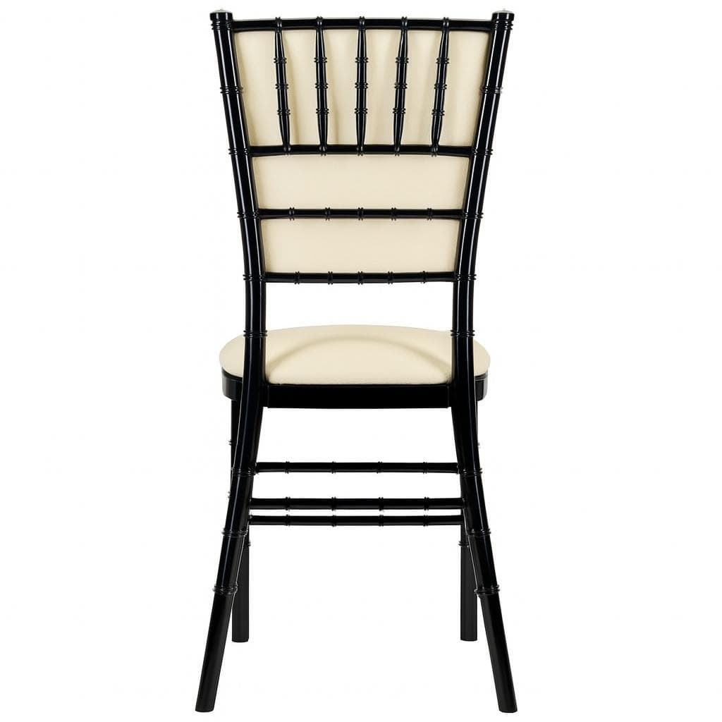 Chivari Ivory Chiavari Chair Comfort Upgrade Kit with SlipNot™ Technology CUSHCBK-PNB-IVY-A