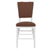 Chivari Light Brown Chiavari Chair Comfort Upgrade Kit with SlipNot™ Technology CUSHCBK-PNB-LBN-A