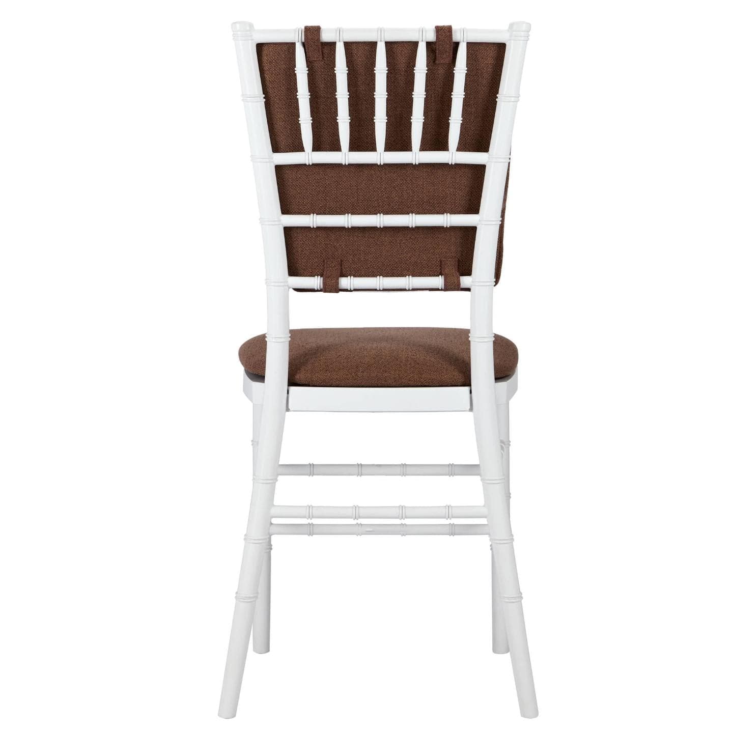 Chivari Light Brown Chiavari Chair Comfort Upgrade Kit with SlipNot™ Technology CUSHCBK-PNB-LBN-A