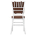 Chivari Light Brown Chiavari Chair Comfort Upgrade Kit with SlipNot™ Technology CUSHCBK-PNB-LBN-A