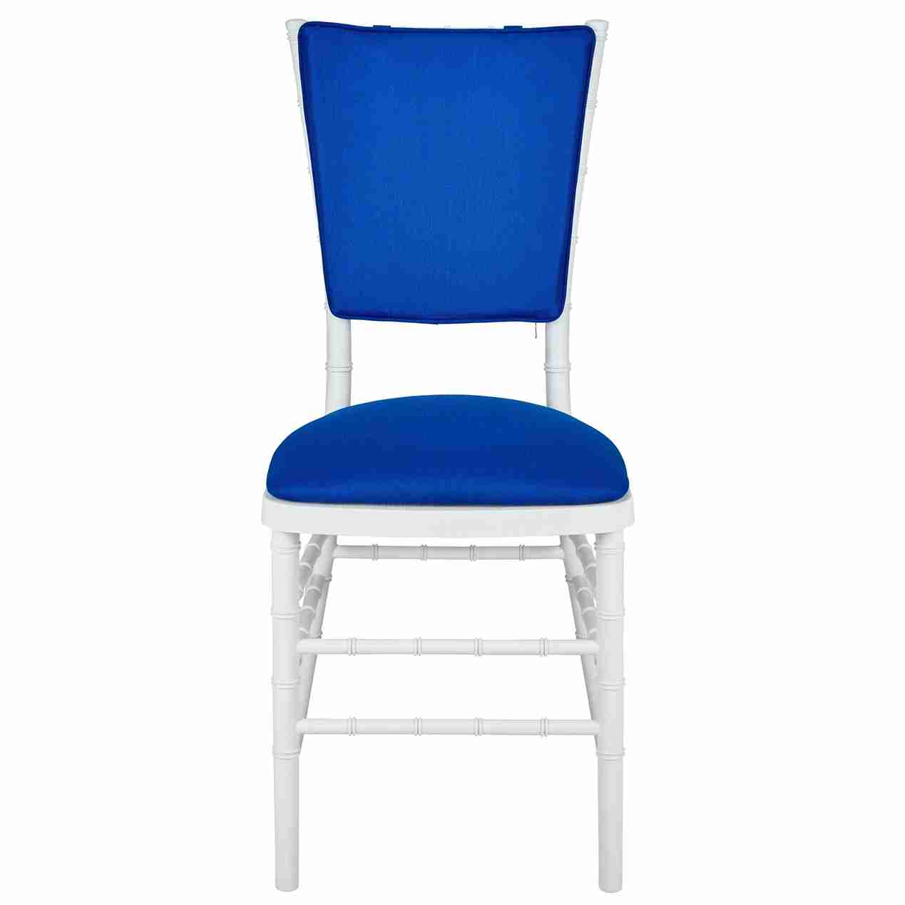 Chivari Royal Blue Chiavari Chair Comfort Upgrade Kit with SlipNot™ Technology CUSHCBK-PNB-RB-A