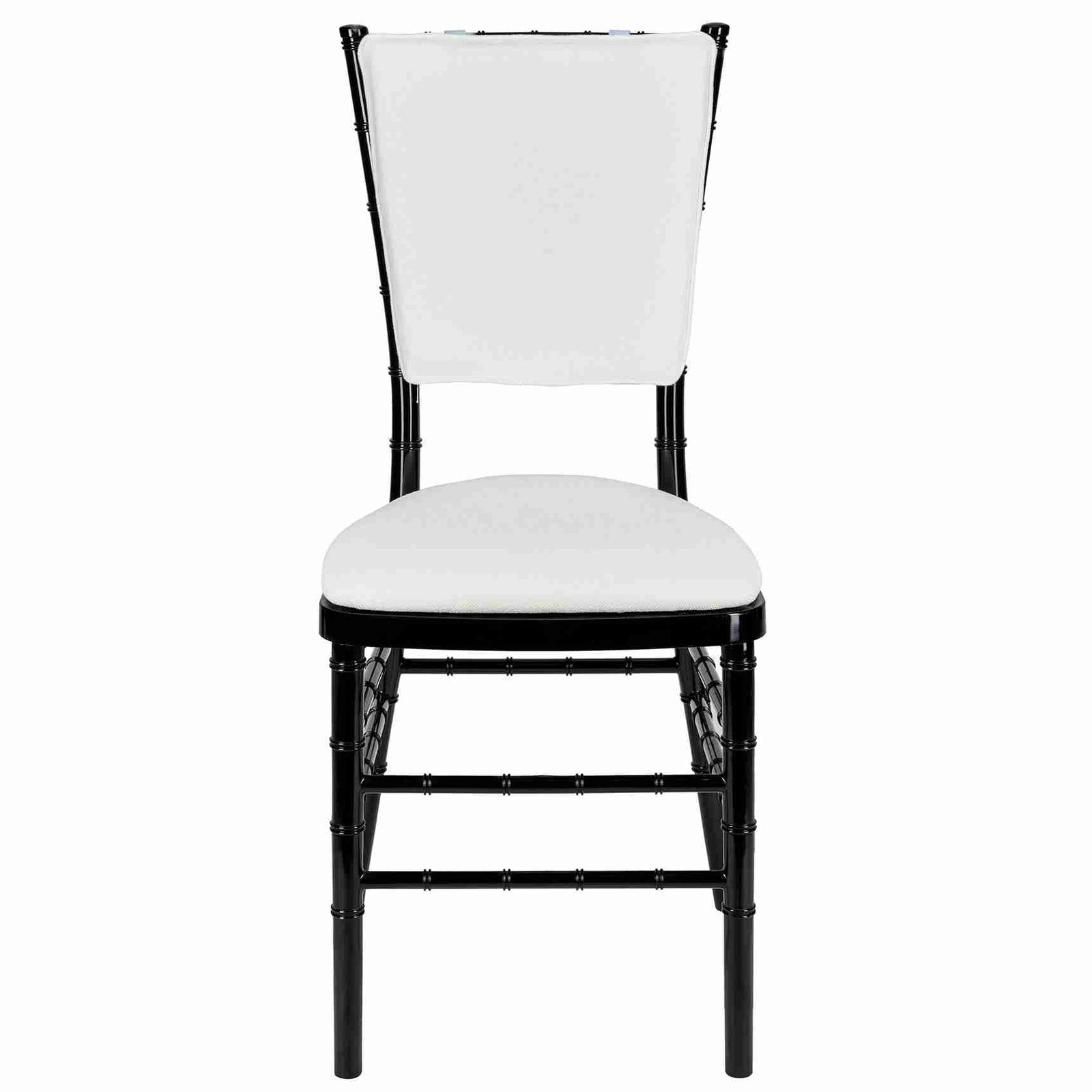Chivari White Chiavari Chair Comfort Upgrade Kit with SlipNot™ Technology CUSHCBK-PNB-WHI-A