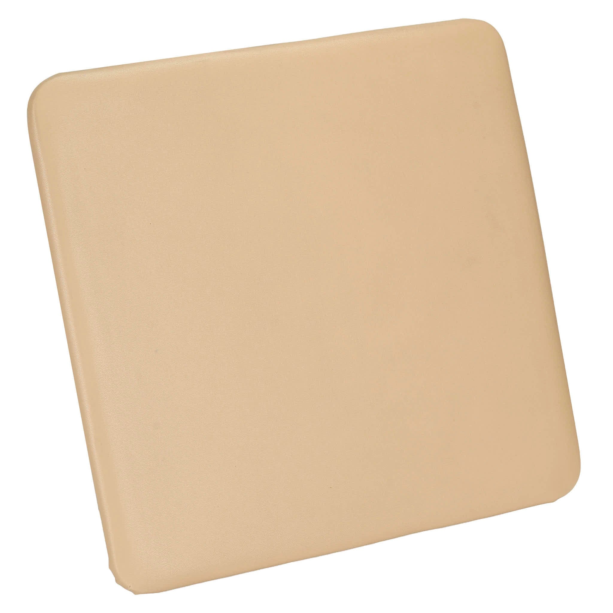 Chivari Tan Replacement Cushion for Wood Folding Chairs CUSHFOLDWOODTAN-AX-T