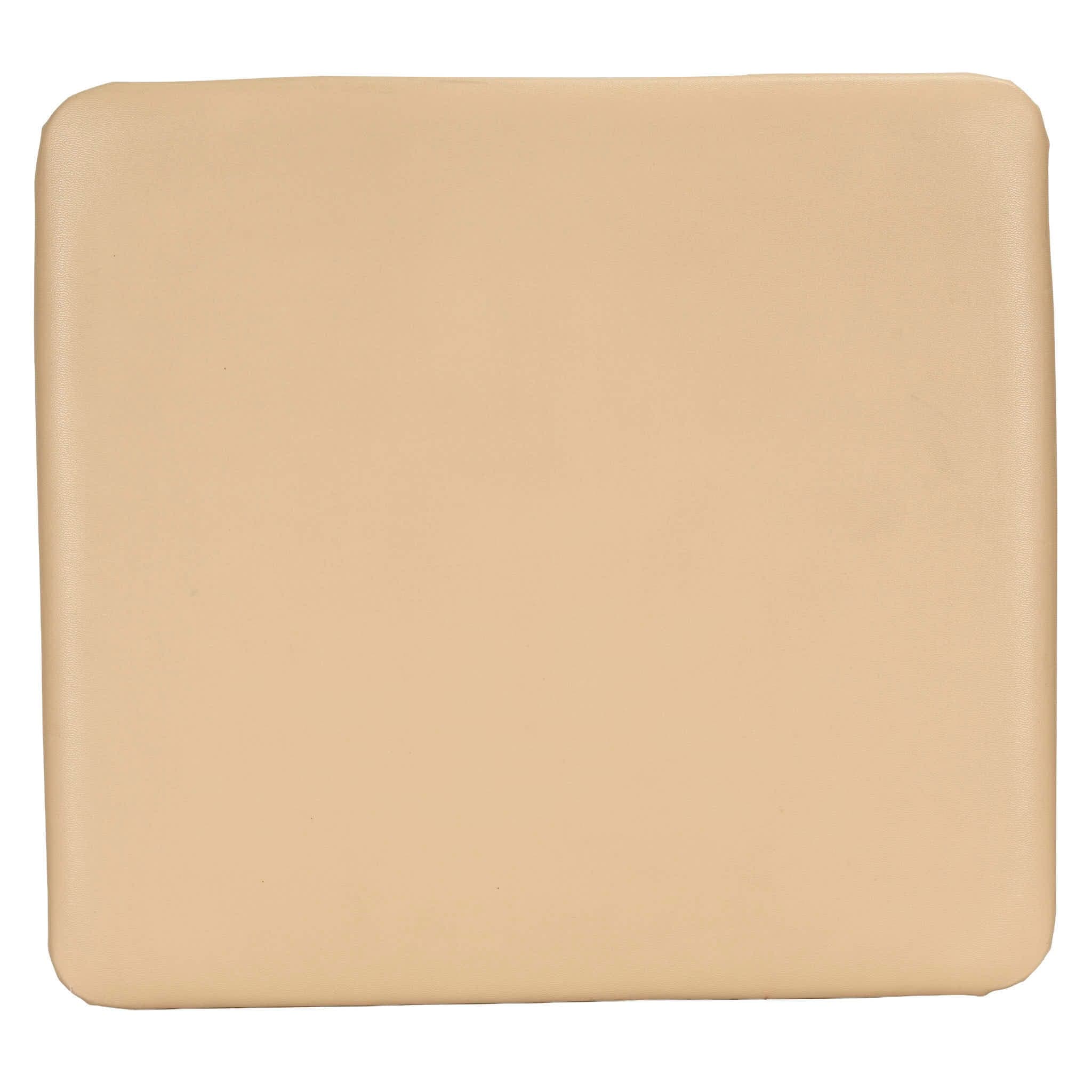 Chivari Tan Replacement Cushion for Wood Folding Chairs CUSHFOLDWOODTAN-AX-T