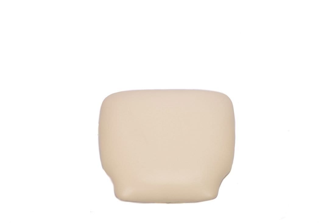 Chivari Ivory  1.75" Vinyl Panel Back Chiavari Cushion with SlipNot™ Technology CUSHPANVINIVY-SPNT-AX