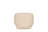 Chivari Ivory  1.75" Vinyl Panel Back Chiavari Cushion with SlipNot™ Technology CUSHPANVINIVY-SPNT-AX