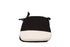 Chivari Black Cushion Cover Sham with Tie Straps L-SHAM-MATTE-1S-BLK-ZG-T