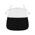 Chivari White Cushion Cover Sham with Tie Straps L-SHAM-MATTE-1S-WHI-ZG-T