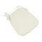 Chivari Ivory Cushion Cover Sham with Tie Straps L-SHAM-MATTE-1S-IVY-ZG-T
