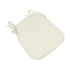 Chivari Ivory Cushion Cover Sham with Tie Straps L-SHAM-MATTE-1S-IVY-ZG-T