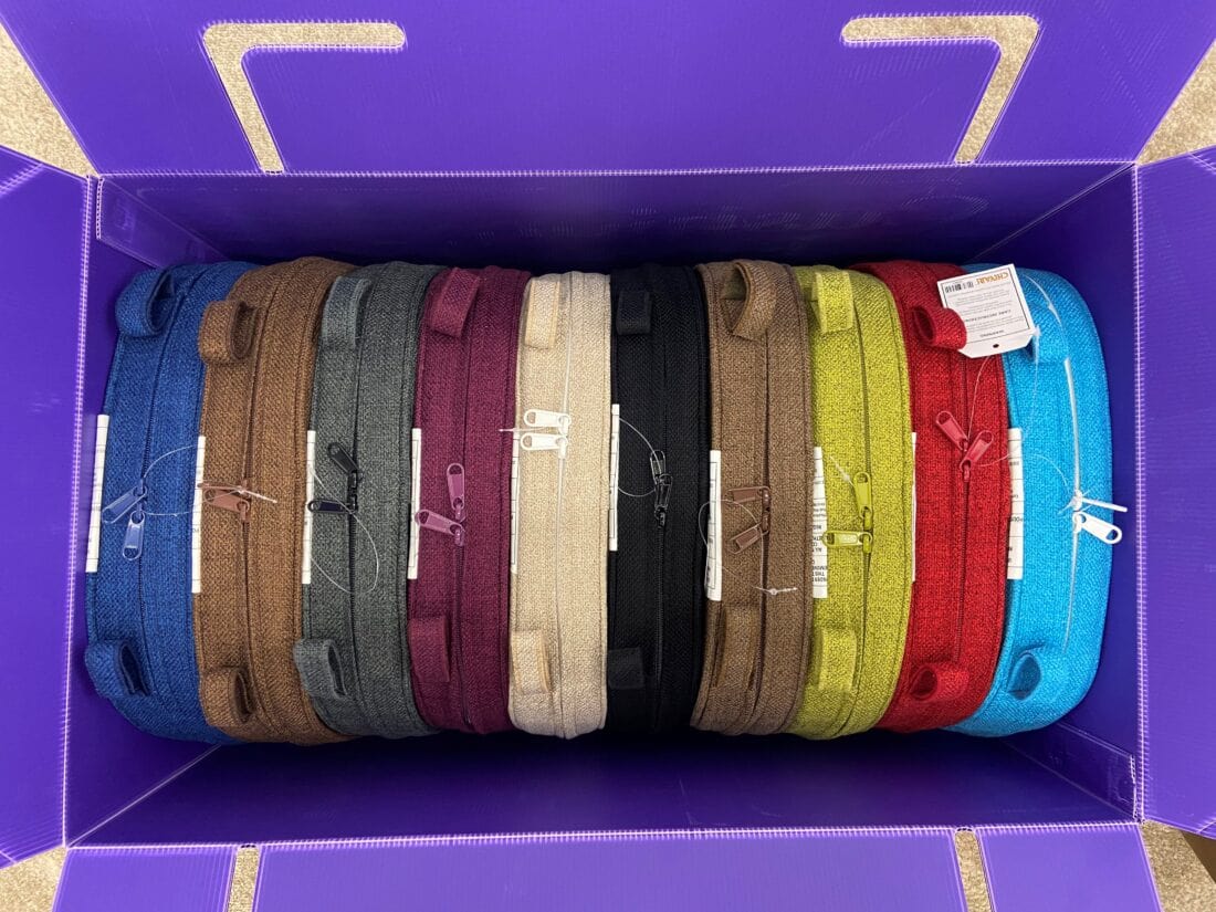 Cushion Keeper™ Storage Box - Pack of 4, Holds 64 Cushions