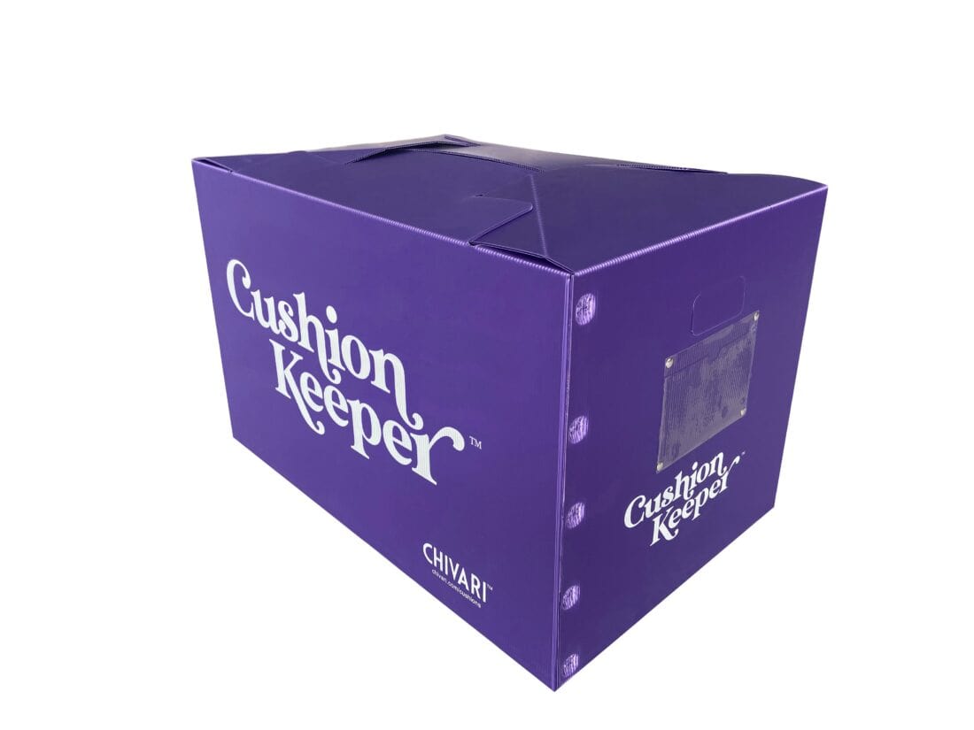 Cushion Keeper™ Storage Box - Pack of 4, Holds 64 Cushions