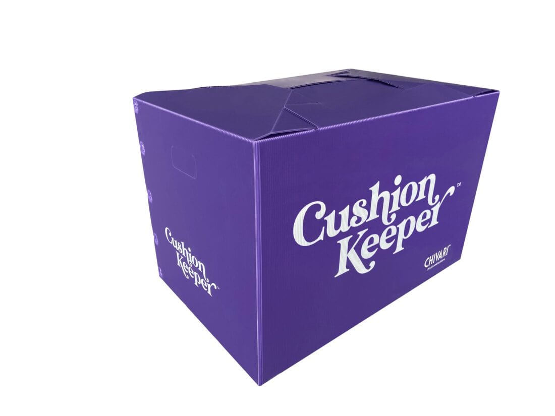 Cushion Keeper™ Storage Box - Pack of 4, Holds 64 Cushions