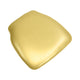Chivari Gold 1.75" Thick Vinyl Panel Chiavari Chair Cushion CUSHPANVINGOLD-CONT-AX-T