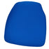 Chivari Royal Blue 1.75" Thick Fabric Panel Back Chiavari Chair Cushion and SlipNot™ Technology CUSHPANFAB-RB-A