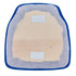 Chivari Royal Blue 1.75" Thick Fabric Panel Back Chiavari Chair Cushion and SlipNot™ Technology CUSHPANFAB-RB-A