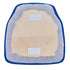 Chivari Royal Blue 1.75" Thick Fabric Panel Back Chiavari Chair Cushion and SlipNot™ Technology CUSHPANFAB-RB-A