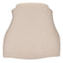 Chivari Beige 2.0" Thick Fabric Panel Back Replacement Cushion for Louis Pop and Royal Chairs CUSHPANFABLP-BGE-ZG