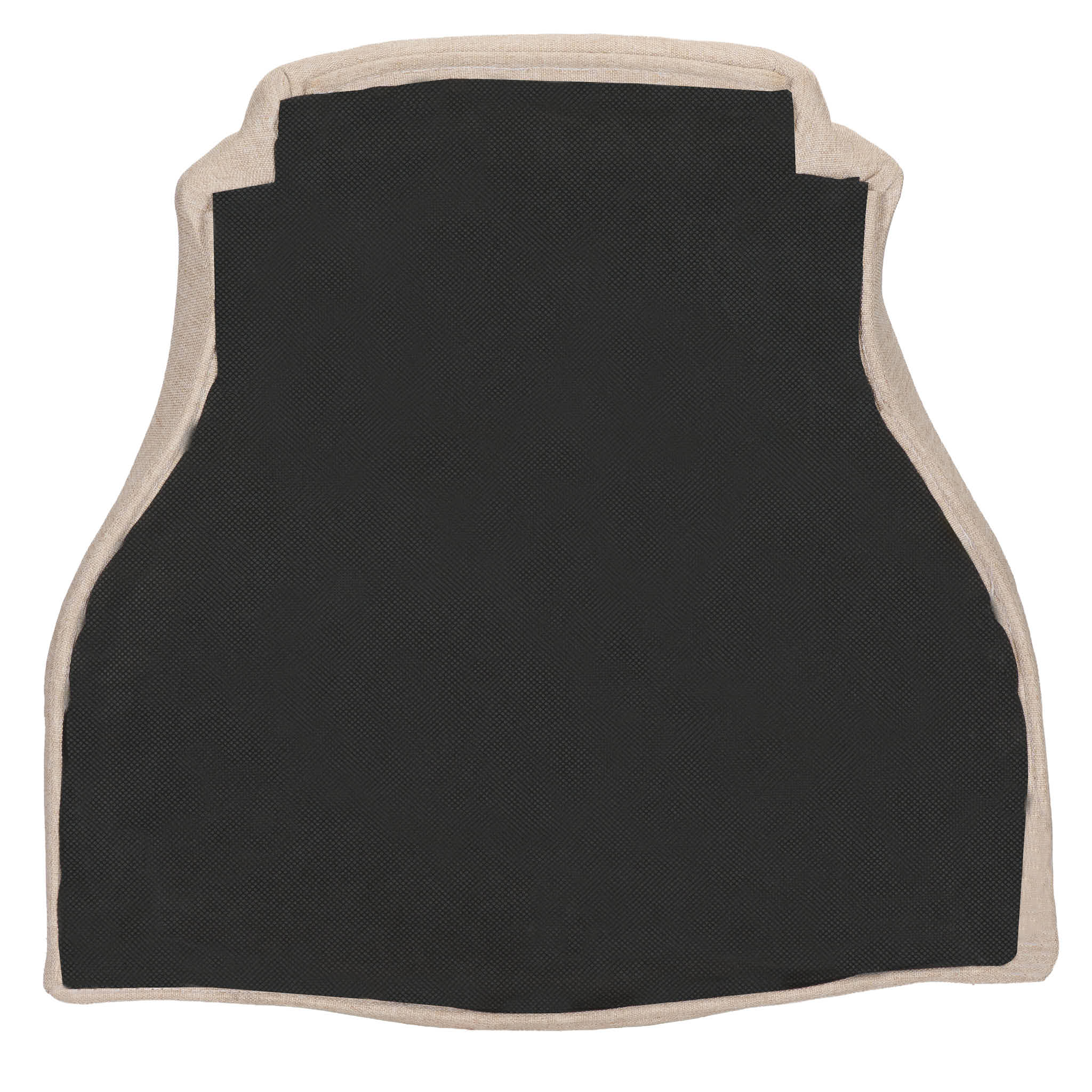 Chivari Beige 2.0" Thick Fabric Panel Back Replacement Cushion for Louis Pop and Royal Chairs CUSHPANFABLP-BGE-ZG
