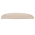 Chivari Beige 2.0" Thick Fabric Panel Back Replacement Cushion for Louis Pop and Royal Chairs CUSHPANFABLP-BGE-ZG