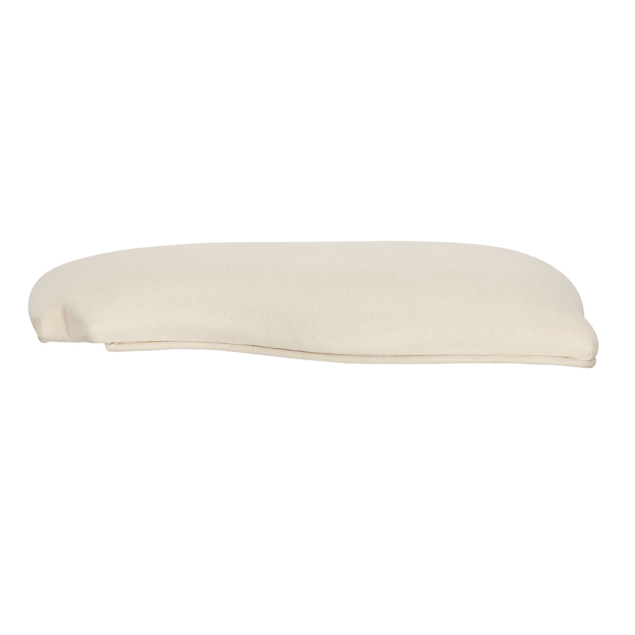 Chivari Ivory 2.0" Thick Fabric Panel Back Replacement Cushion for Louis Pop and Royal Chairs CUSHPANFABLP-IVY-ZG