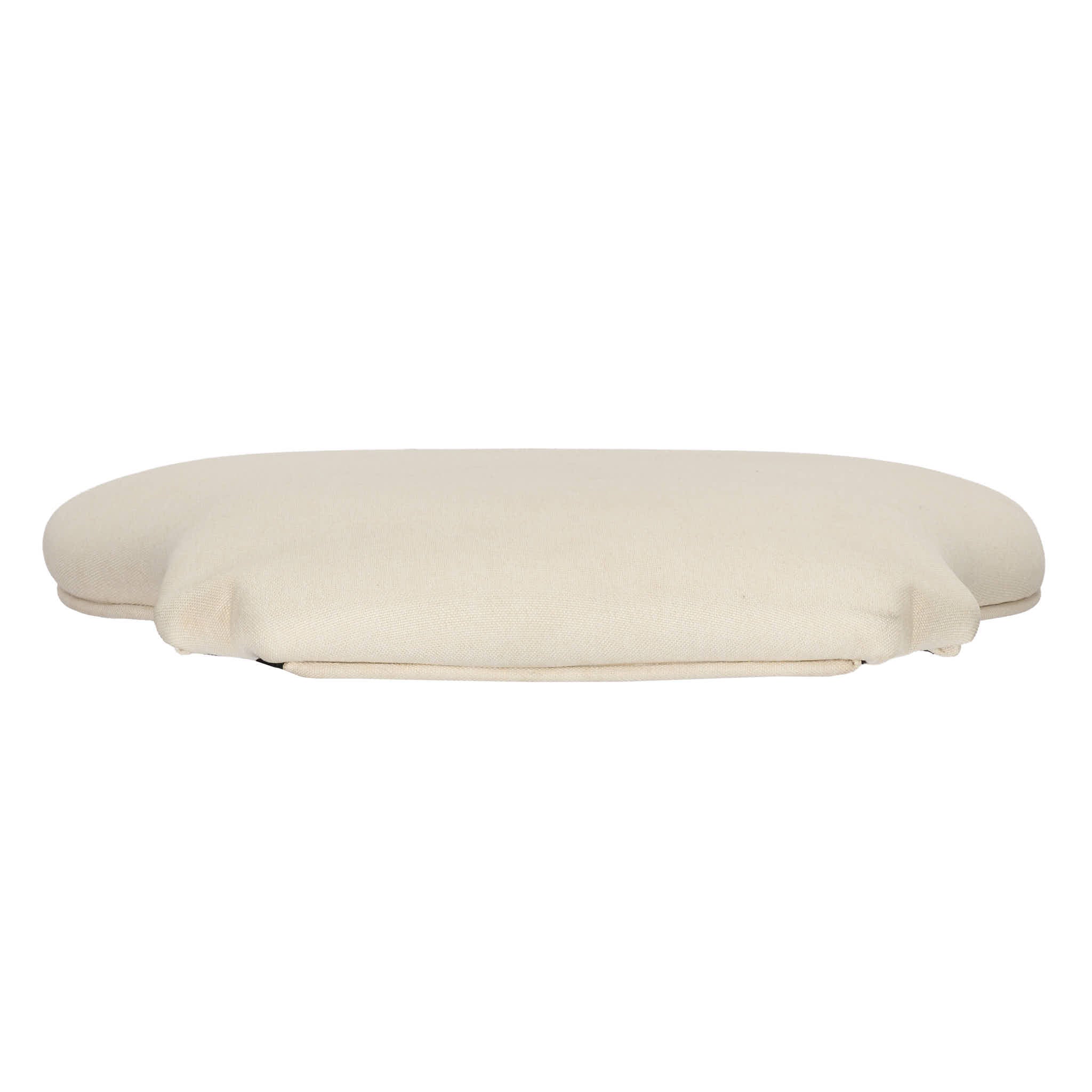 Chivari Ivory 2.0" Thick Fabric Panel Back Replacement Cushion for Louis Pop and Royal Chairs CUSHPANFABLP-IVY-ZG