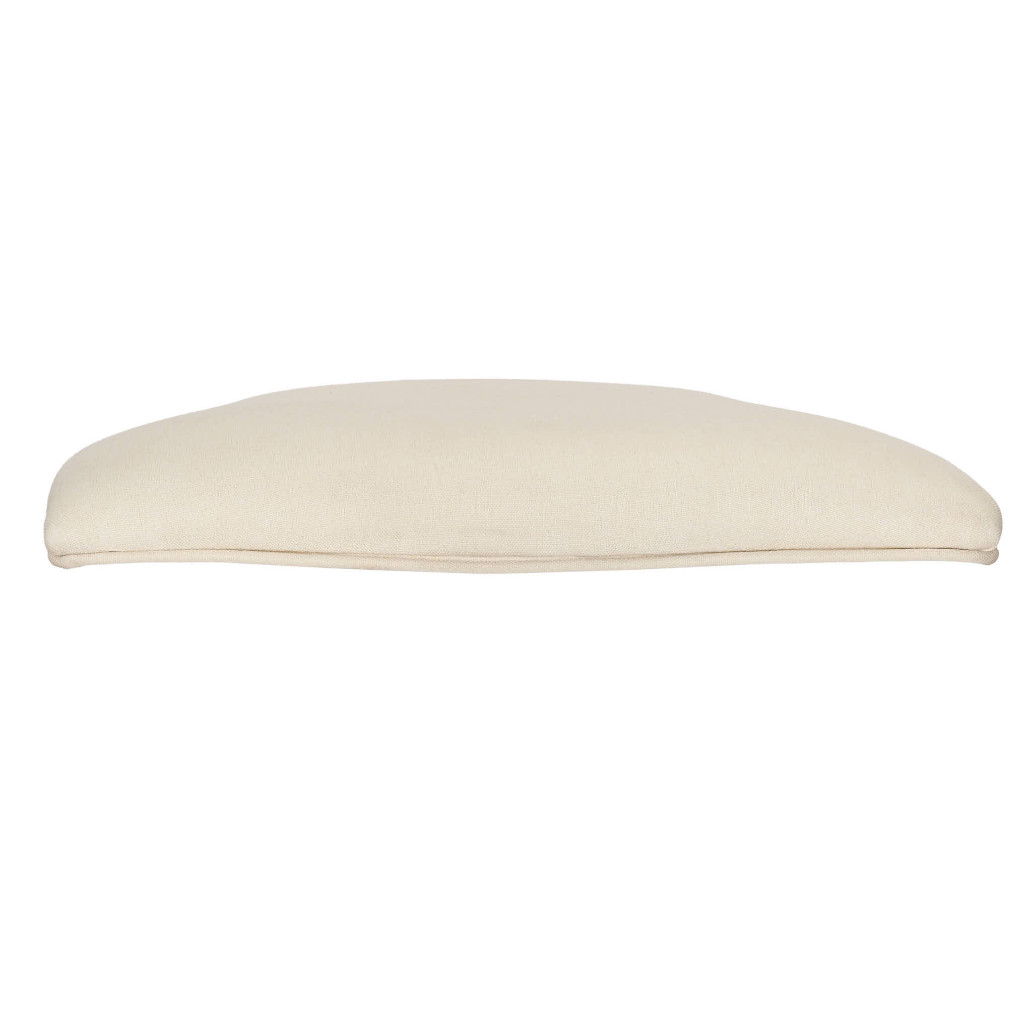 Chivari Ivory 2.0" Thick Fabric Panel Back Replacement Cushion for Louis Pop and Royal Chairs CUSHPANFABLP-IVY-ZG