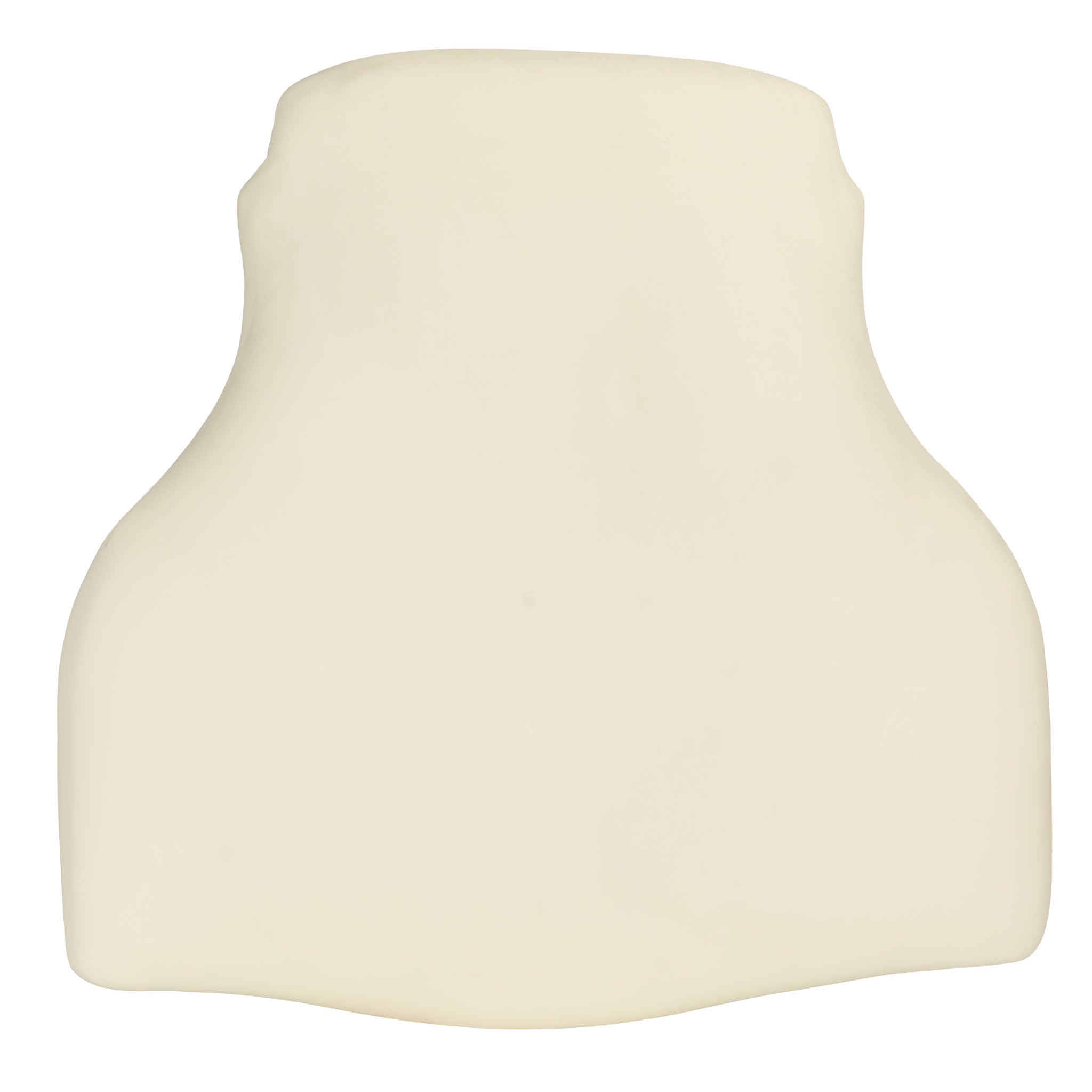 Chivari Ivory 2.0" Thick Vinyl Panel Back Replacement Cushion for Louis Pop and Royal Chairs CUSHPANVINLP-IVY-ZG