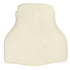 Chivari Ivory 2.0" Thick Vinyl Panel Back Replacement Cushion for Louis Pop and Royal Chairs CUSHPANVINLP-IVY-ZG