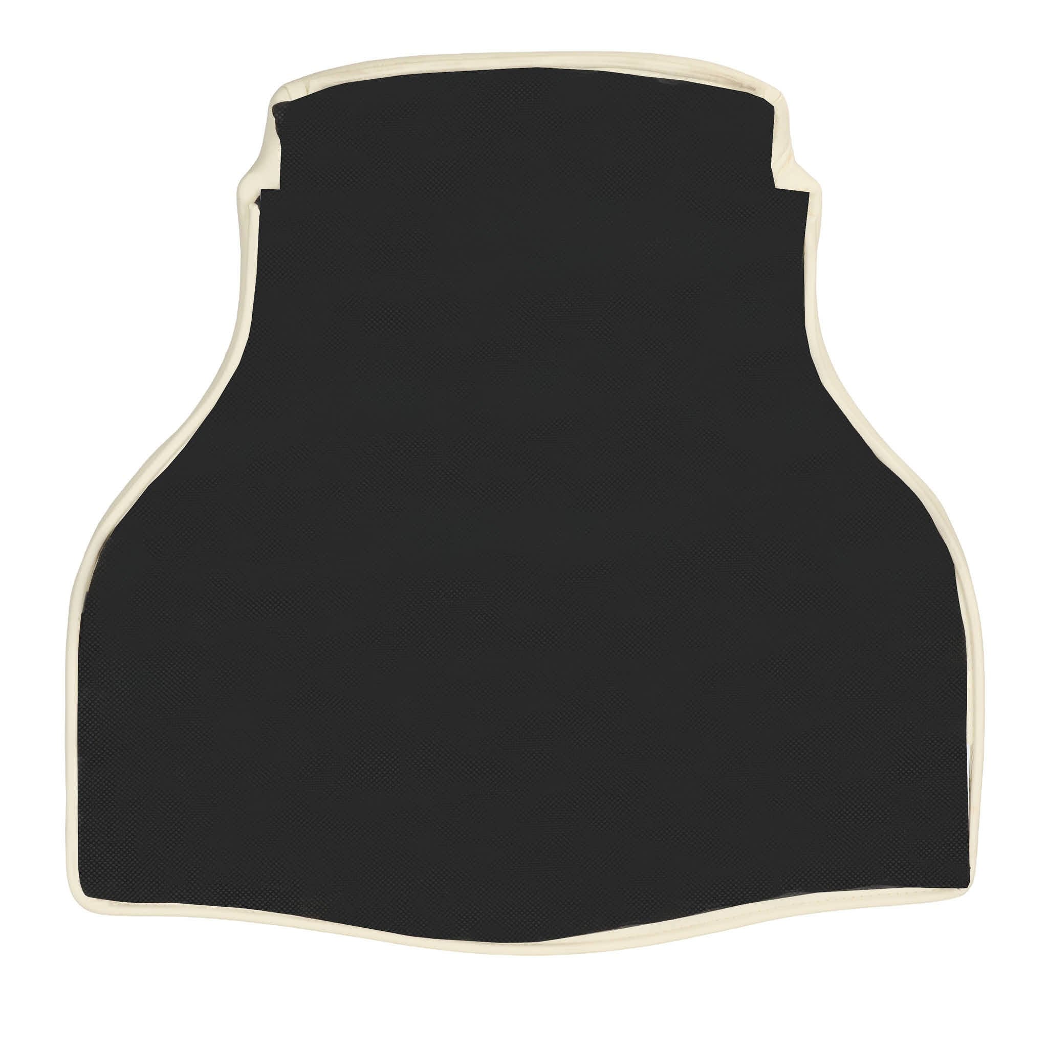 Chivari Ivory 2.0" Thick Vinyl Panel Back Replacement Cushion for Louis Pop and Royal Chairs CUSHPANVINLP-IVY-ZG