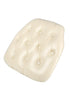 Chivari Ivory 1.75" Thick Vinyl Tufted Panel Chiavari Chair Cushion CUSHPANVINTUFTIVY-AX-T