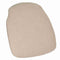 Chivari.com Beige Tweed Fabric Cross Back Seat Cushion 1.75" Thick with SlipNot™ Technology CUSHX-PANFABBURTAN-SPNT-AX