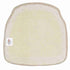 Chivari.com Beige Tweed Fabric Cross Back Seat Cushion 1.75" Thick with SlipNot™ Technology CUSHX-PANFABBURTAN-SPNT-AX