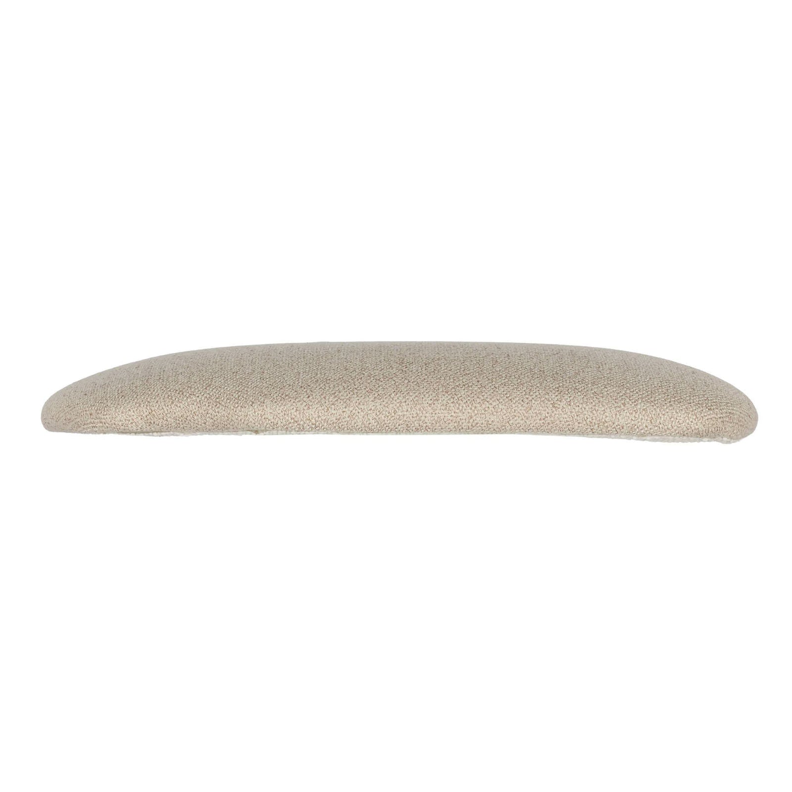 Chivari.com Beige Tweed Fabric Cross Back Seat Cushion 1.75