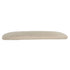 Chivari.com Beige Tweed Fabric Cross Back Seat Cushion 1.75" Thick with SlipNot™ Technology CUSHX-PANFABBURTAN-SPNT-AX