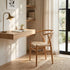 Natural Wishbone Resin Chair with Natural Rope Seat