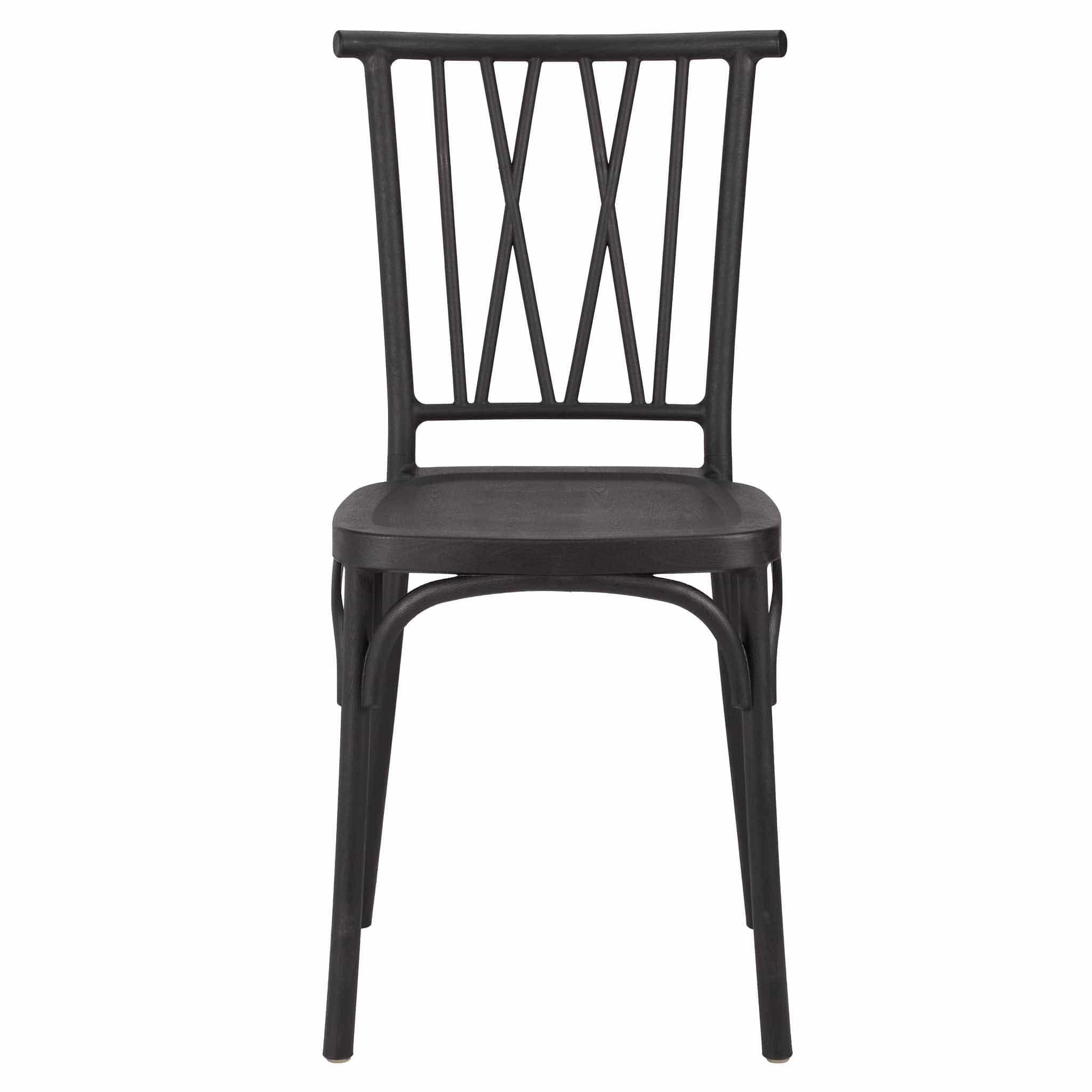 Chivari Black Willow Mono Frame Resin Chair CWPB-ZG