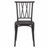 Chivari Black Willow Mono Frame Resin Chair CWPB-ZG