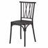 Chivari Black Willow Mono Frame Resin Chair CWPB-ZG