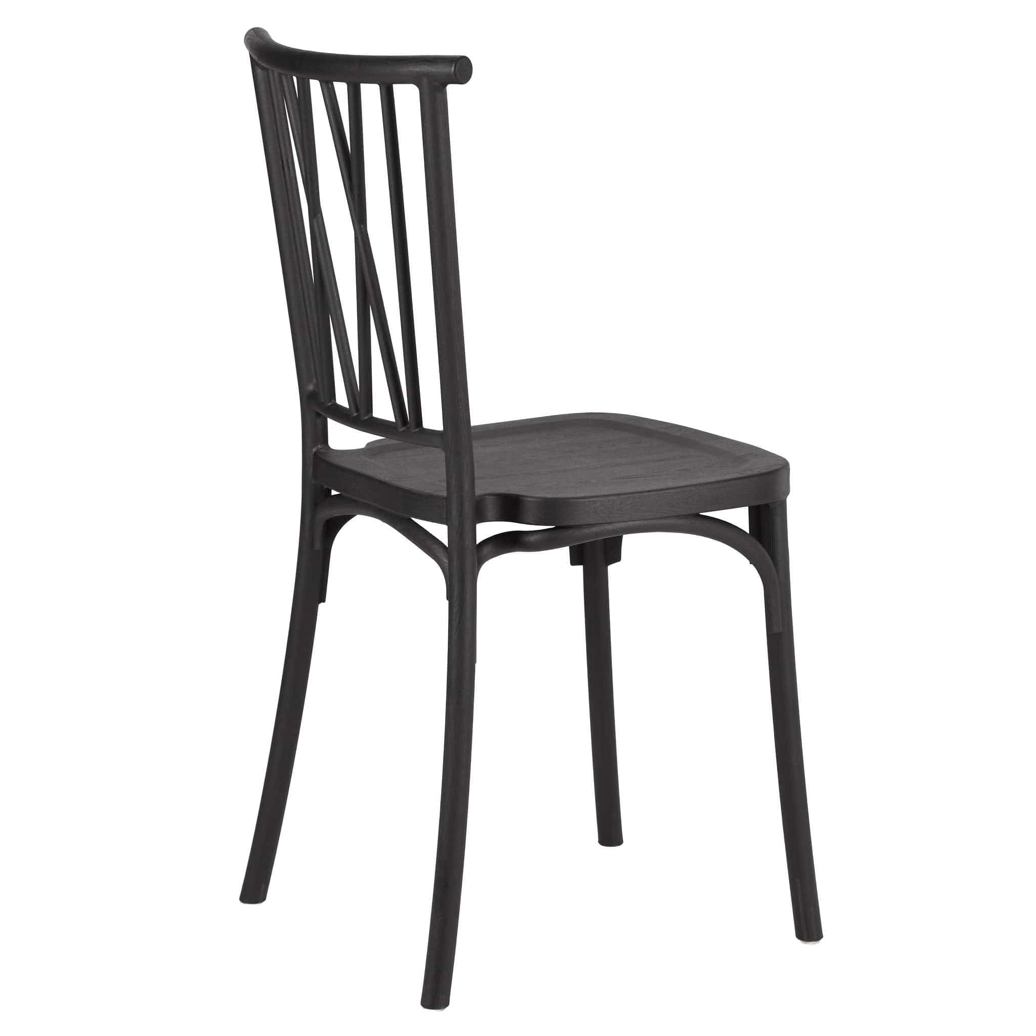 Chivari Black Willow Mono Frame Resin Chair CWPB-ZG