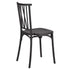 Chivari Black Willow Mono Frame Resin Chair CWPB-ZG