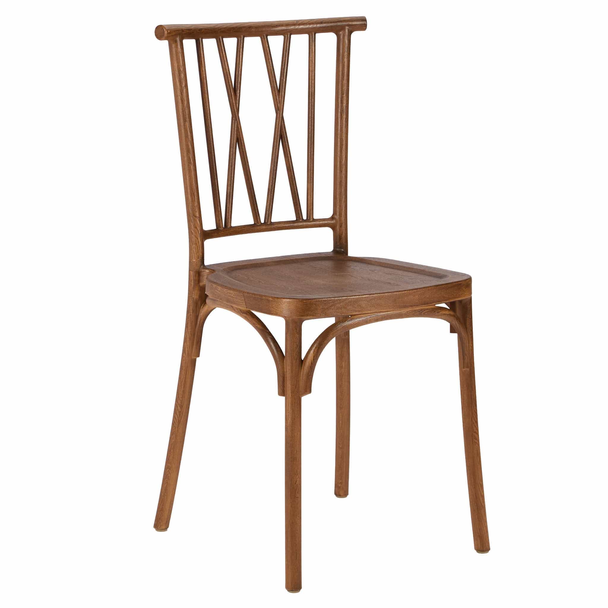 Chivari Chestnut Willow Mono Frame Resin Chair CWPC-ZG