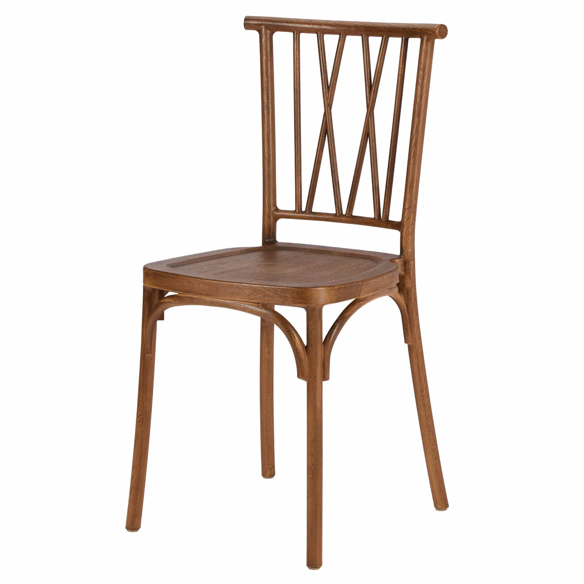 Chivari Chestnut Willow Mono Frame Resin Chair CWPC-ZG